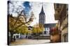 Saint Peters Church, Zurich, Switzerland-George Oze-Stretched Canvas
