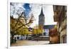Saint Peters Church, Zurich, Switzerland-George Oze-Framed Photographic Print