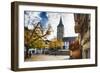 Saint Peters Church, Zurich, Switzerland-George Oze-Framed Photographic Print