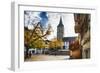 Saint Peters Church, Zurich, Switzerland-George Oze-Framed Photographic Print