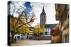 Saint Peters Church, Zurich, Switzerland-George Oze-Stretched Canvas