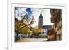 Saint Peters Church, Zurich, Switzerland-George Oze-Framed Photographic Print