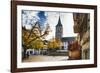 Saint Peters Church, Zurich, Switzerland-George Oze-Framed Photographic Print
