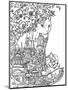 Saint Petersburg Cat: LINE ART-Oxana Zaika-Mounted Giclee Print