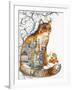 Saint Petersburg Cat-Oxana Zaika-Framed Giclee Print