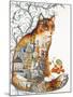 Saint Petersburg Cat-Oxana Zaika-Mounted Giclee Print