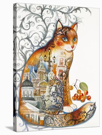 Saint Petersburg Cat-Oxana Zaika-Stretched Canvas