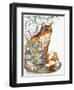 Saint Petersburg Cat-Oxana Zaika-Framed Giclee Print