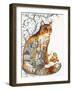 Saint Petersburg Cat-Oxana Zaika-Framed Giclee Print