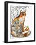 Saint Petersburg Cat-Oxana Zaika-Framed Giclee Print