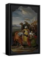 Saint Philip Baptizes the Eunuch, Jacob De Wit-Jacob De Wit-Framed Stretched Canvas