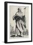 Saint Philip from Les Grands Apôtres (The Large Apostles), 1631 (Etching)-Jacques Callot-Framed Giclee Print