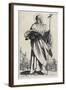 Saint Philip from Les Grands Apôtres (The Large Apostles), 1631 (Etching)-Jacques Callot-Framed Giclee Print