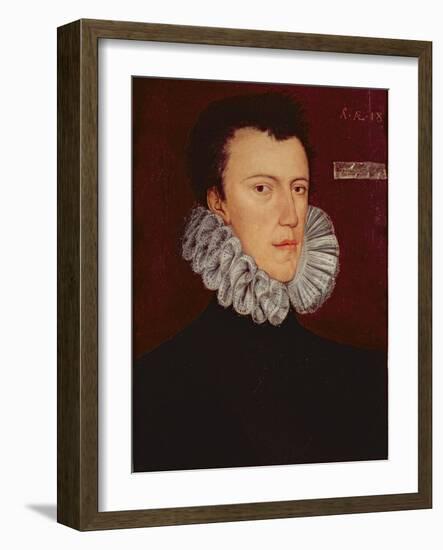 Saint Philip Howard, 13th Earl of Arundel-George Gower-Framed Giclee Print