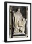 Saint Philip Neri with an Angel-Alessandro Algardi-Framed Giclee Print