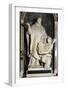 Saint Philip Neri with an Angel-Alessandro Algardi-Framed Giclee Print