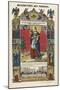 Saint Philomena, Virgin and Martyr, Blessing of Homes-null-Mounted Giclee Print