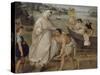 Saint Pierre Nolasque s'embarque pour ramener les captifs des Maures-Francisco Pacheco-Stretched Canvas