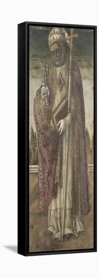 Saint Pierre-Vittore Crivelli-Framed Stretched Canvas