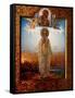 Saint Porphyrius of Gaza, End of 19th C-Osip Semionovich Chirikov-Framed Stretched Canvas