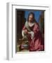 Saint Praxedis-Johannes Vermeer-Framed Giclee Print