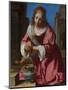 Saint Praxedis-Johannes Vermeer-Mounted Giclee Print