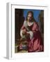 Saint Praxedis-Johannes Vermeer-Framed Giclee Print