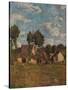 'Saint-Privat', c1878-Henri-Joseph Harpignies-Stretched Canvas