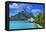 Saint Regis Bora Bora Resort, Bora Bora, French Polynesia, South Seas Pr-Norbert Eisele-Hein-Framed Stretched Canvas