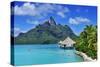 Saint Regis Bora Bora Resort, Bora Bora, French Polynesia, South Seas Pr-Norbert Eisele-Hein-Stretched Canvas