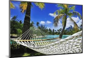 Saint Regis Bora Bora Resort, Bora Bora, French Polynesia, South Seas Pr-Norbert Eisele-Hein-Mounted Photographic Print
