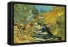 Saint-Remy-Vincent van Gogh-Framed Stretched Canvas