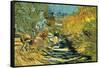 Saint-Remy-Vincent van Gogh-Framed Stretched Canvas