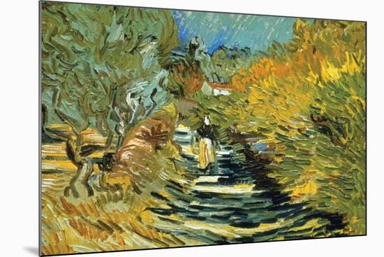 Saint-Remy-Vincent van Gogh-Mounted Art Print