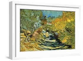 Saint-Remy-Vincent van Gogh-Framed Art Print