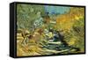 Saint-Remy-Vincent van Gogh-Framed Stretched Canvas