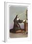 Saint Rita Praying-null-Framed Art Print