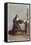 Saint Rita Praying-null-Framed Stretched Canvas