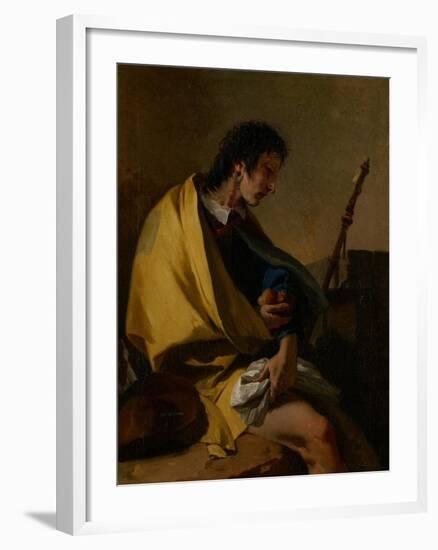 Saint Roch, C.1730-35-Giovanni Battista Tiepolo-Framed Giclee Print