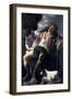 Saint Roch Comforted by an Angel-Carlo Saraceni-Framed Giclee Print