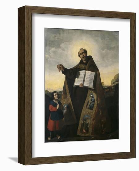 Saint Romanus of Antioch and Saint Barulas, 1638-Francisco de Zurbaran-Framed Giclee Print