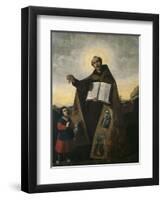 Saint Romanus of Antioch and Saint Barulas, 1638-Francisco de Zurbaran-Framed Giclee Print