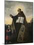 Saint Romanus of Antioch and Saint Barulas, 1638-Francisco de Zurbaran-Mounted Giclee Print