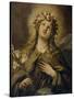 Saint Rosalia, Ca. 1697, Italian School-Luca Giordano-Stretched Canvas