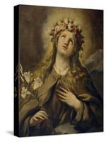 Saint Rosalia, Ca. 1697, Italian School-Luca Giordano-Stretched Canvas