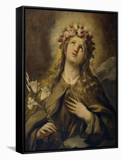 Saint Rosalia, Ca. 1697, Italian School-Luca Giordano-Framed Stretched Canvas