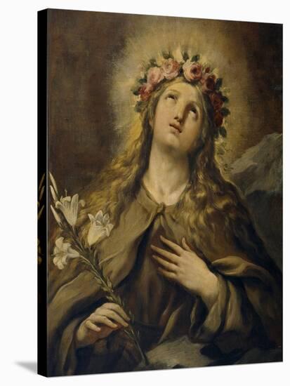 Saint Rosalia, Ca. 1697, Italian School-Luca Giordano-Stretched Canvas