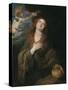 Saint Rosalia-Sir Anthony Van Dyck-Stretched Canvas