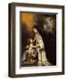 Saint Rose of Lima, 1670-Bartolomé Estebàn Murillo-Framed Giclee Print