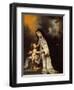 Saint Rose of Lima, 1670-Bartolomé Estebàn Murillo-Framed Giclee Print